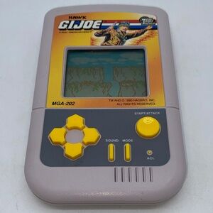 Vintage Micro Games of America G.I. Joe Hawk Handheld Console MGA-202